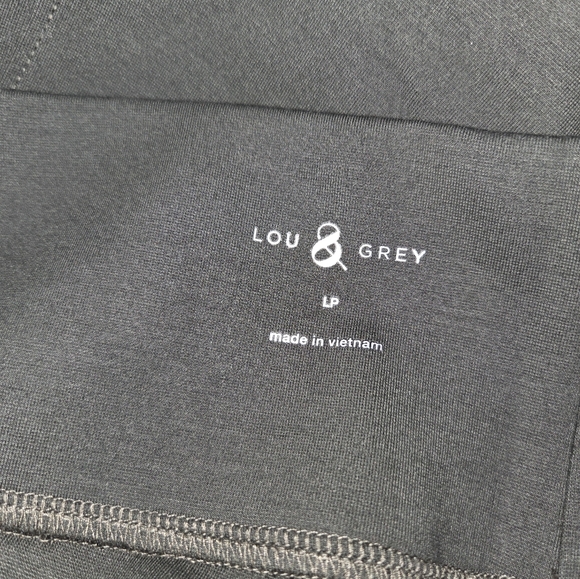 Lou & Grey NWT Women's Green Ponte Pocket Legging - Picture 8 of 13